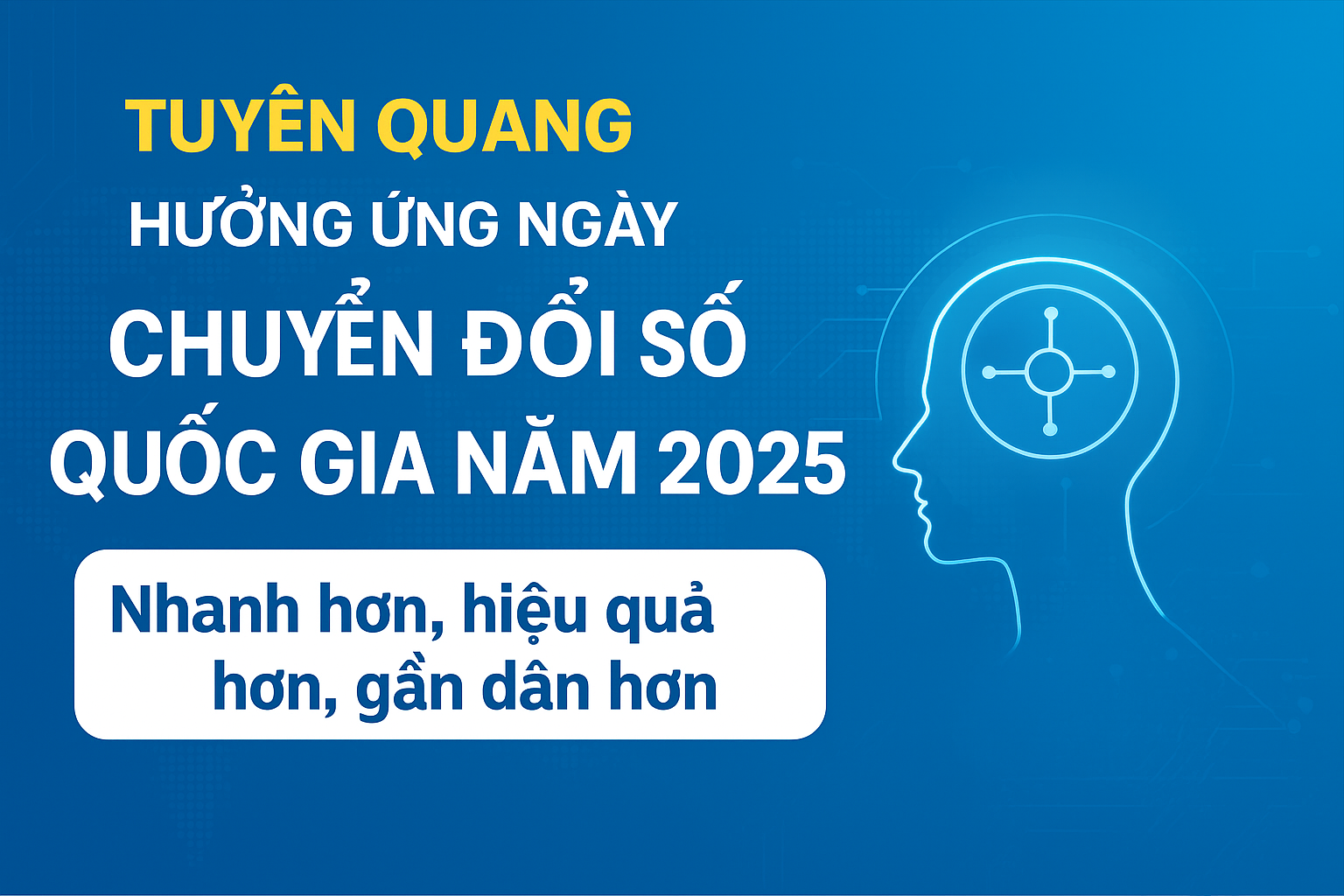 Tuyên Quang hưởng ứng Ngày Chuyển đổi số quốc gia năm 2025