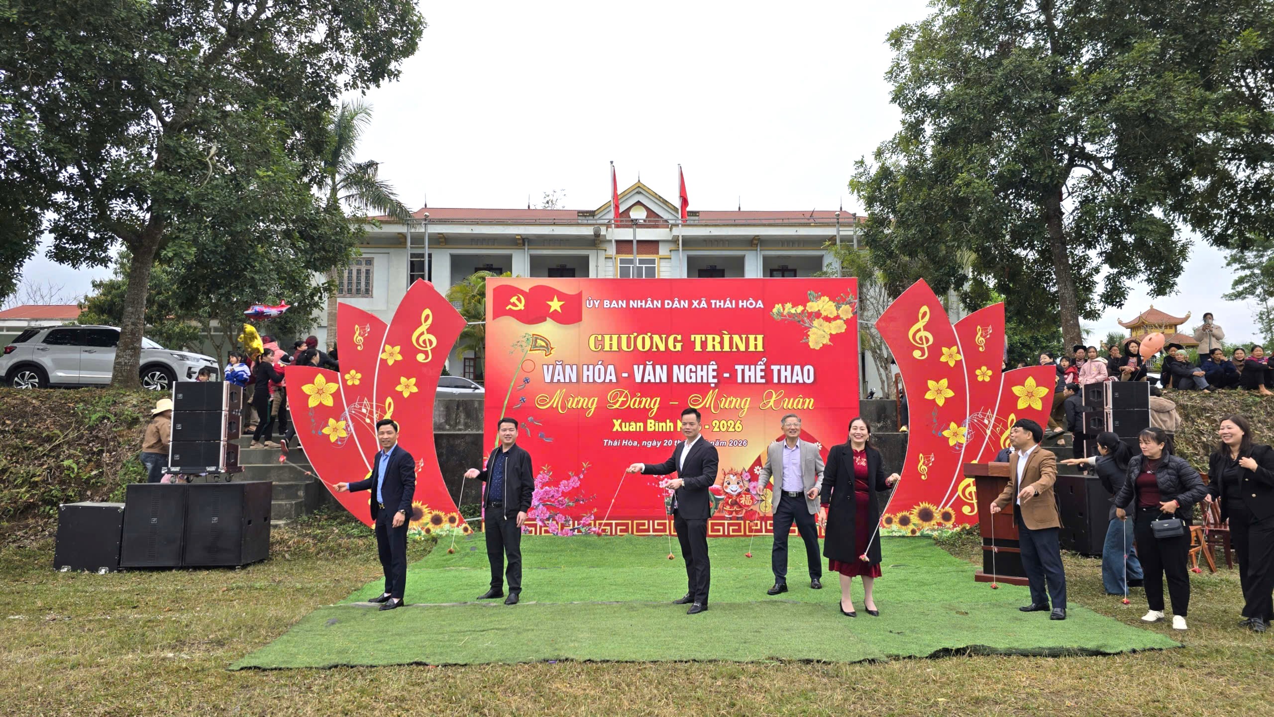 KHAI MẠC HỘI XUÂN XÃ THÁI HÒA NĂM 2026