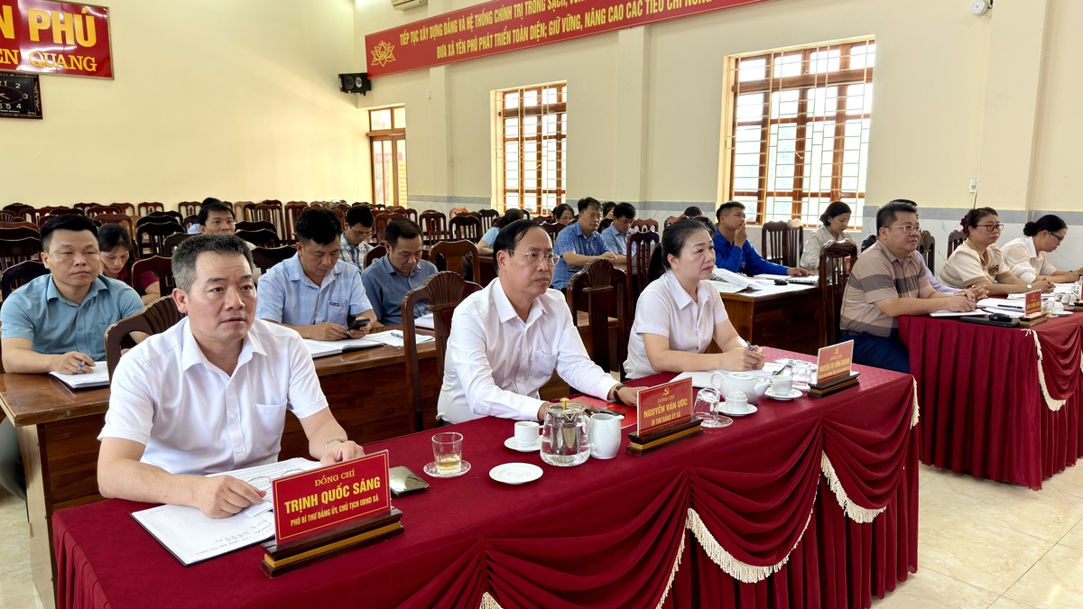 HỘI NGHỊ LẤY Ý KIẾN QUY HOẠCH CHUNG XÃ YÊN PHÚ ĐẾN NĂM 2050