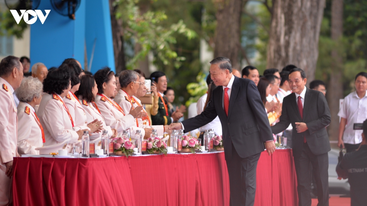 Tổng Bí thư, Chủ tịch nước Tô Lâm dự lễ kỷ niệm 50 năm thành phố mang tên Bác