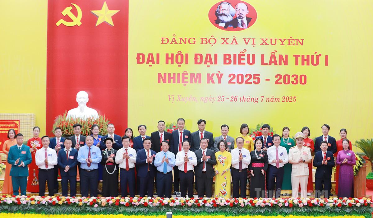 Đại hội đại biểu Đảng bộ xã Vị Xuyên lần thứ I - Đại hội điểm Đảng bộ các xã, phường của tỉnh