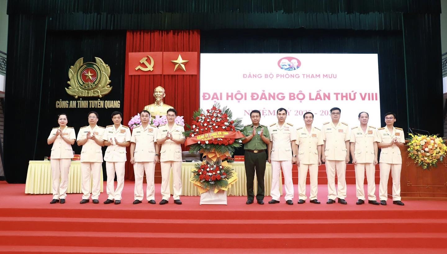 Lực lượng Tham mưu Công an tỉnh Tuyên Quang - 80 năm xây dựng và trưởng thành