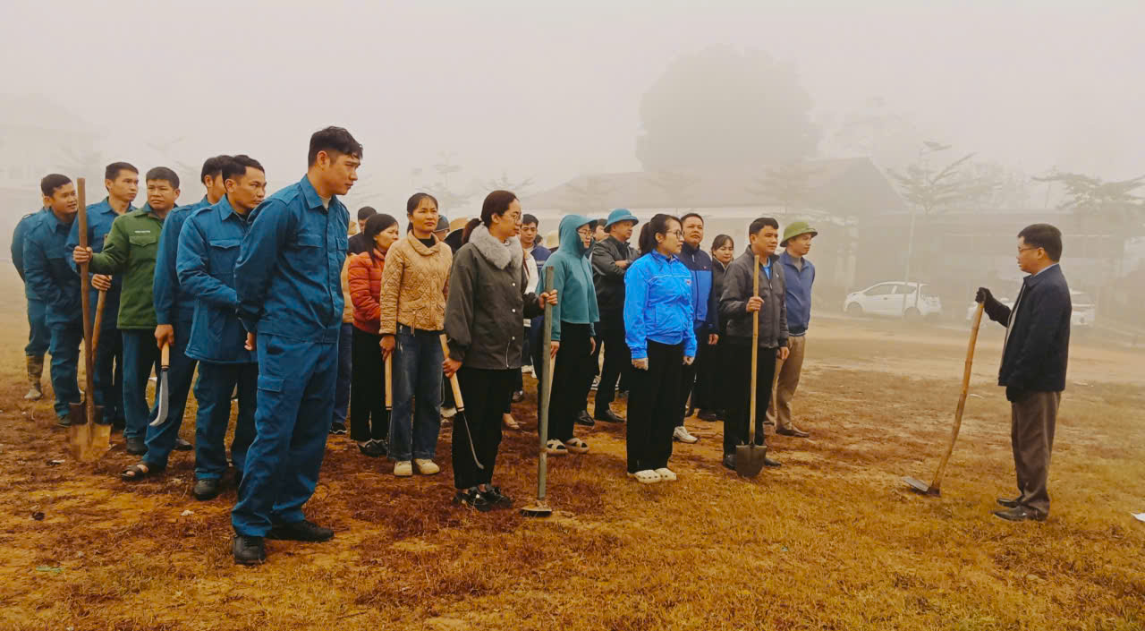 Xã Tân An tổ chức Lễ phát động Ngày cây xanh Việt Nam năm 2026