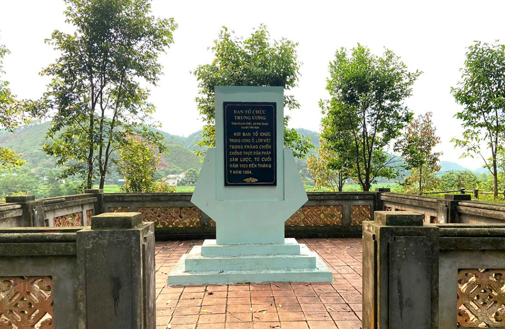 DI TÍCH BAN TỔ CHỨC TRUNG ƯƠNG