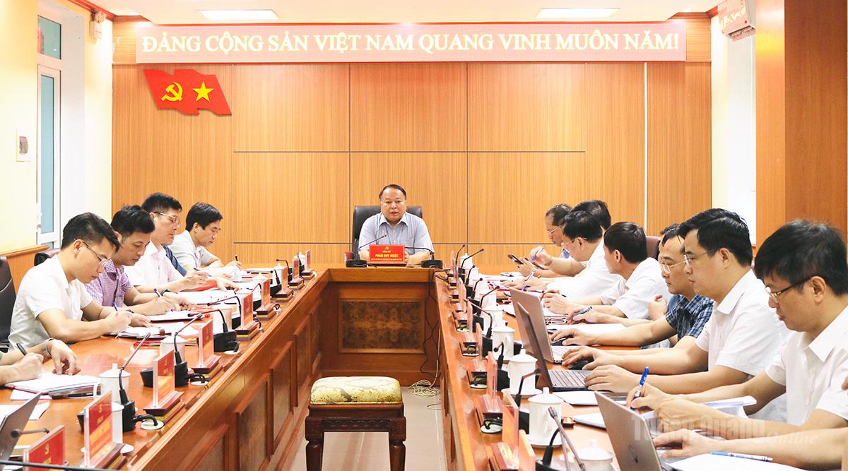 Phường Hà Giang 1 xây dựng lộ trình, giải pháp cụ thể để khắc phục hạn chế sau kiểm điểm