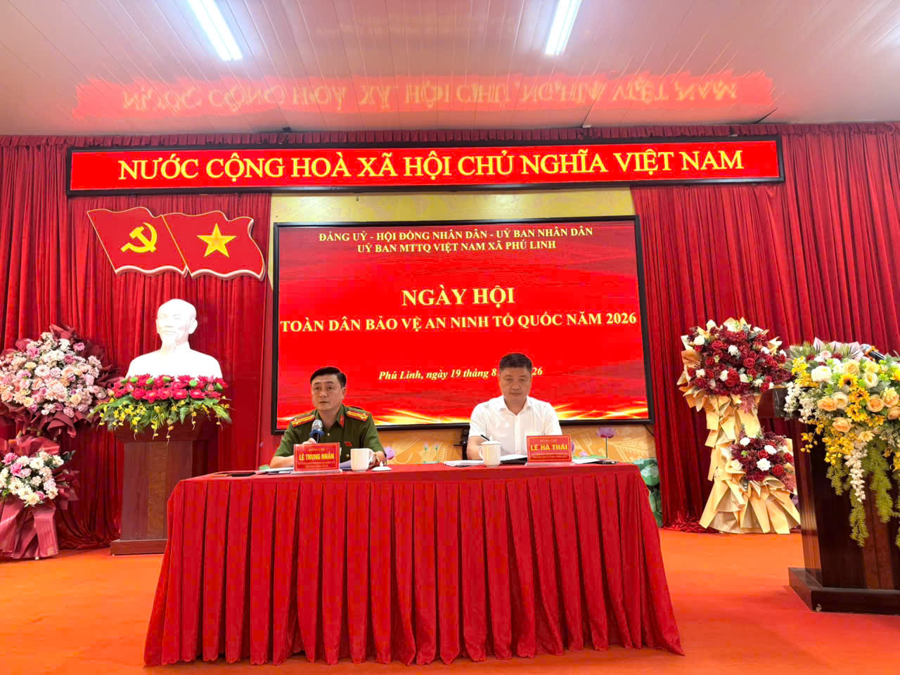 Xã Phú Linh t  ổ chức Ngày hội Toàn dân bảo vệ an ninh Tổ quốc năm 2026