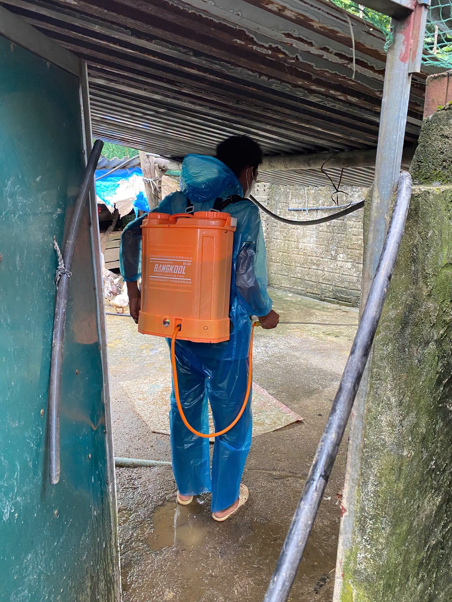 XÃ TÂN TRỊNH TRIỂN KHAI TIÊU ĐỘC, KHỬ TRÙNG MÔI TRƯỜNG, CHỦ ĐỘNG PHÒNG, CHỐNG DỊCH BỆNH
