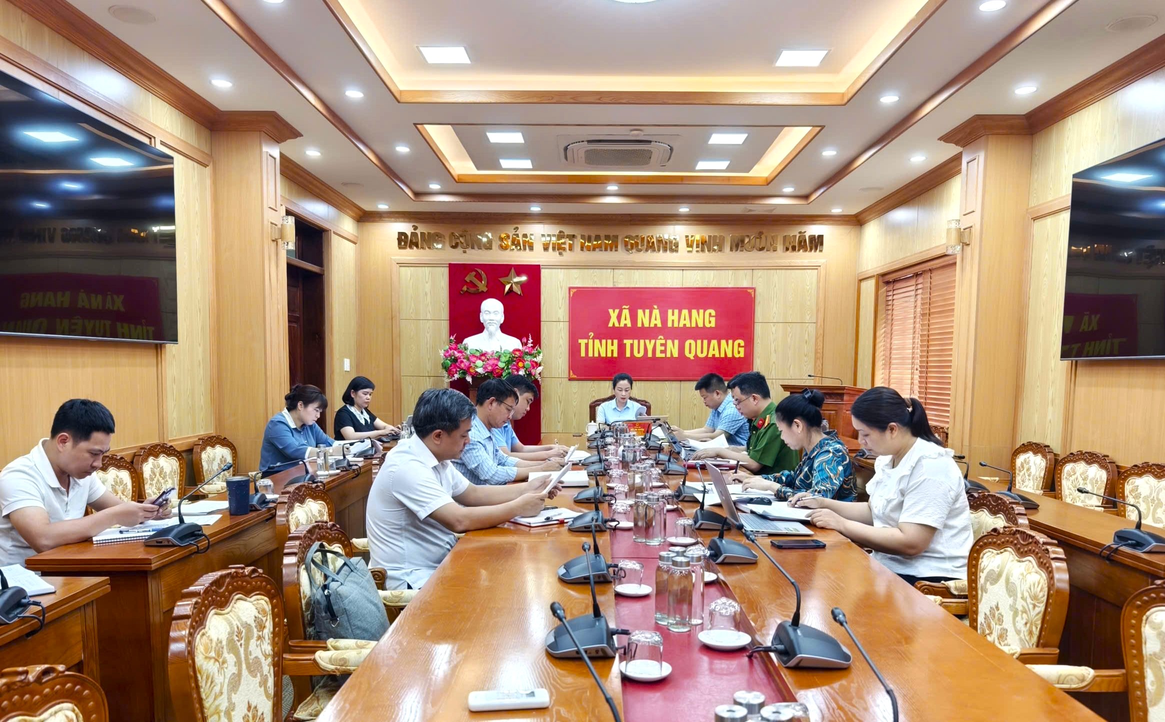 Xã Nà Hang họp triển khai Đề án sắp xếp, tổ chức lại các thôn năm 2026