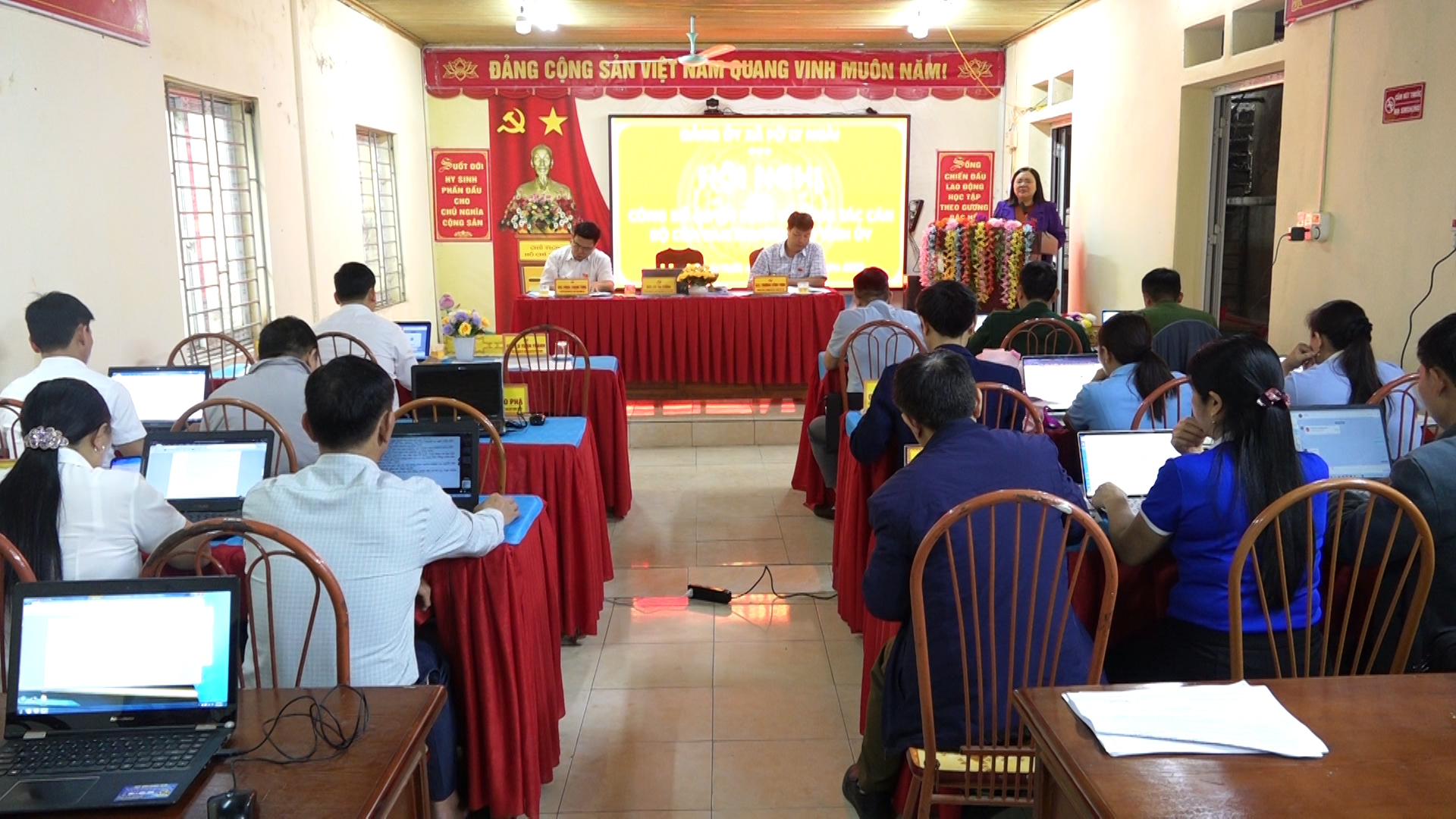 Đảng bộ xã Pờ Ly Ngài tổ chức hội nghị Ban chấp hành lần thứ 10 năm 2026