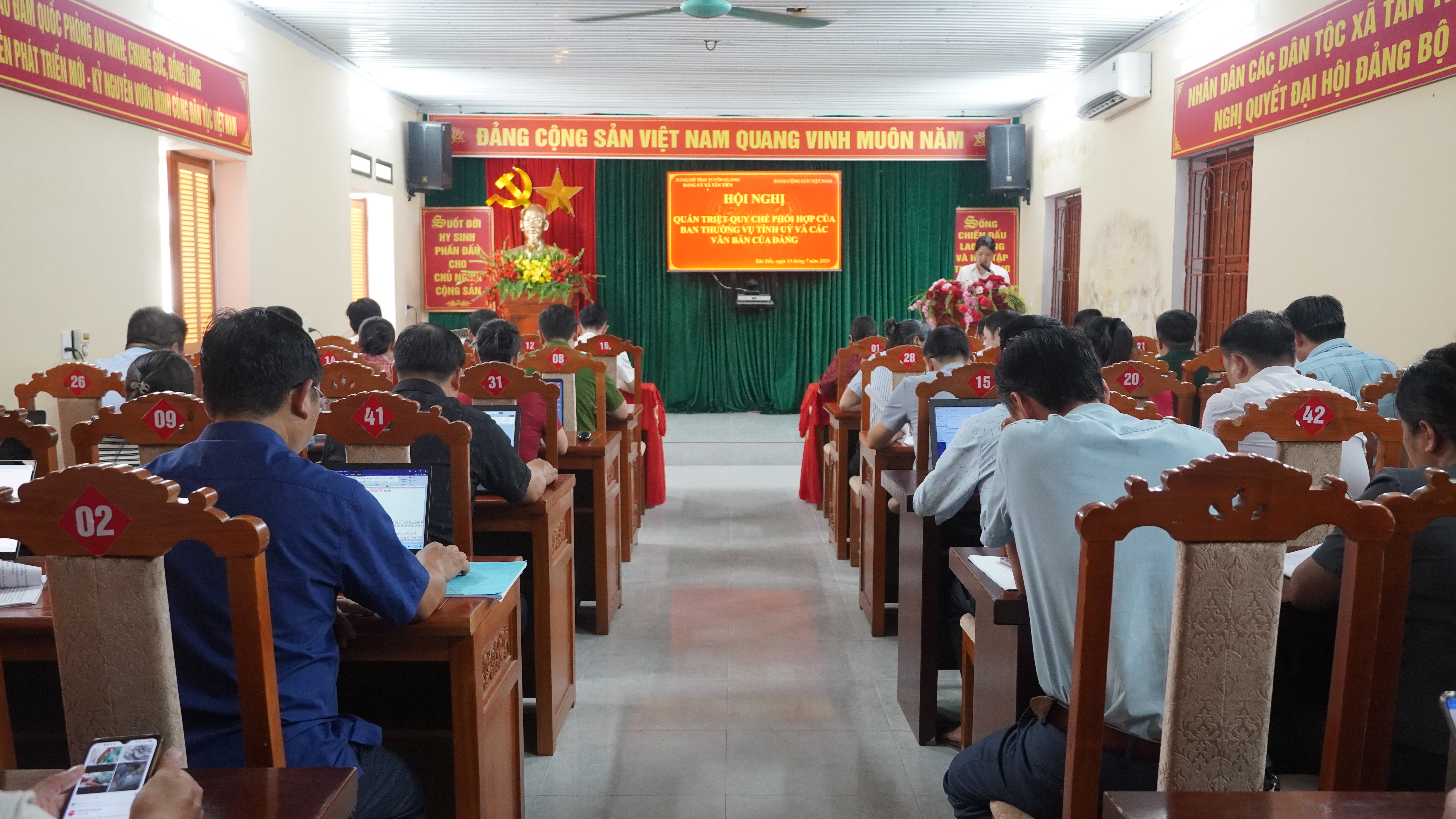 Hội nghị quán triệt các quy chế phối hợp và văn bản mới của Trung ương, của Tỉnh ủy