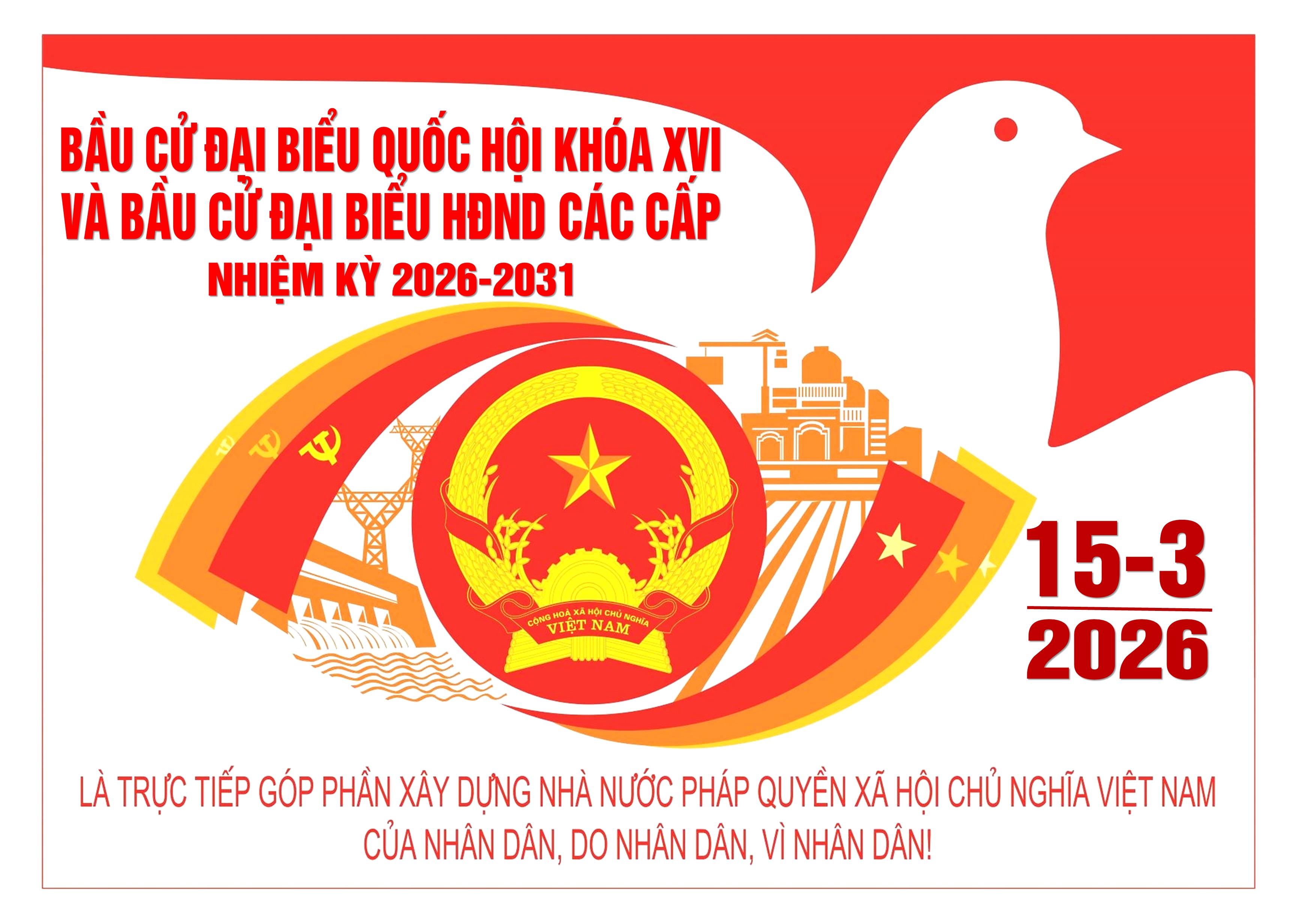 Xã Xuân Giang: Sôi nổi khí thế hướng về ngày hội bầu cử đại biểu Quốc hội khóa XVI và HĐND các cấp nhiệm kỳ 2026 - 2031
