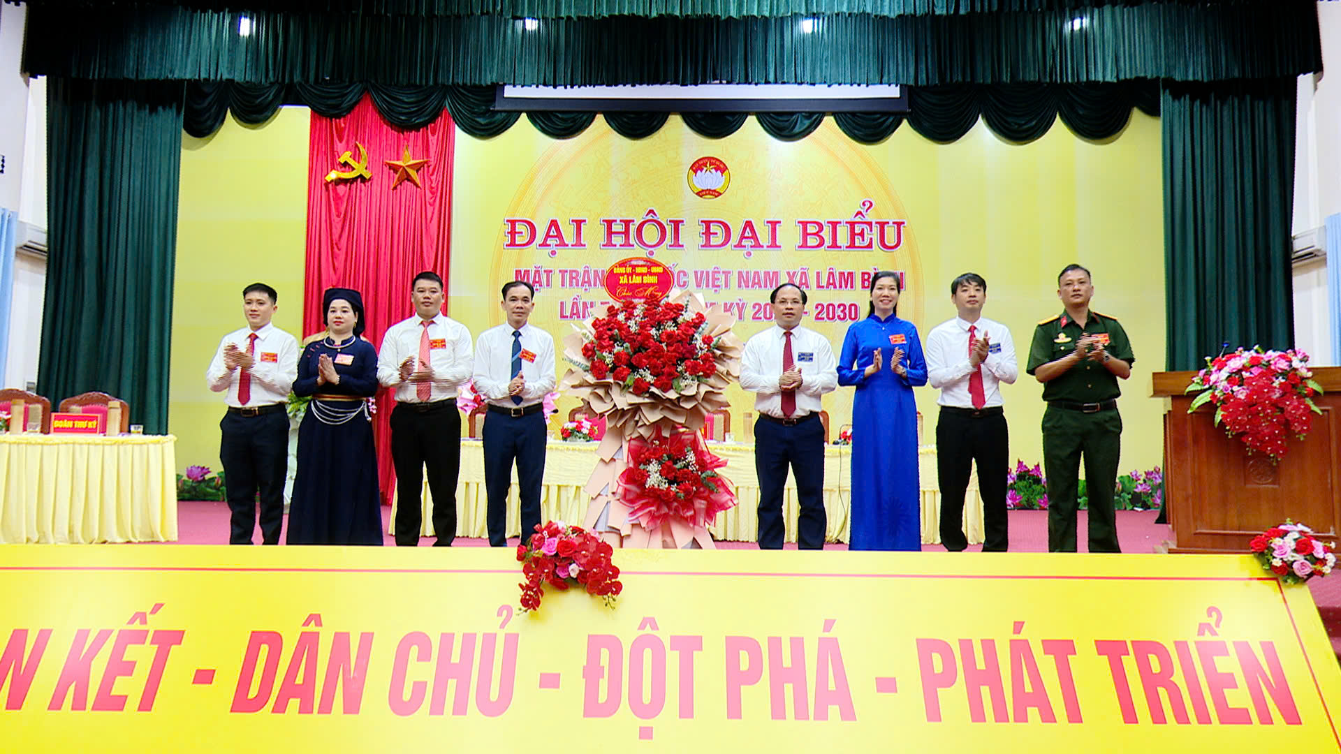 Đại hội Đại biểu Mặt trận Tổ quốc Việt Nam xã Lâm Bình lần thứ I, nhiệm kỳ 2025 - 2030