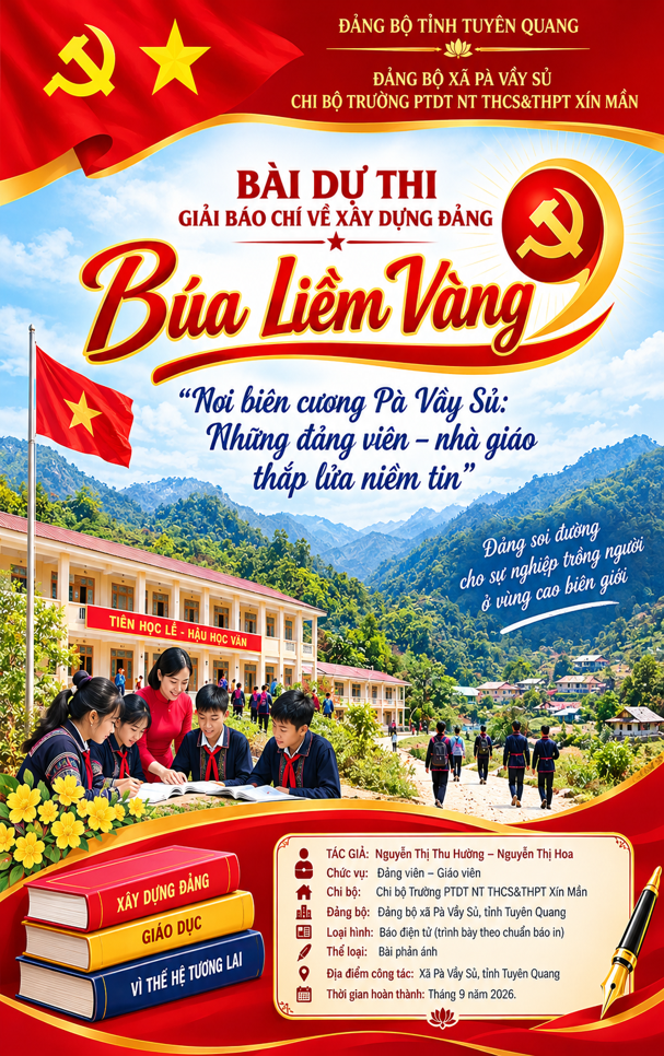 NƠI BIÊN CƯƠNG PÀ VẦY SỦ: NHỮNG ĐẢNG VIÊN – NHÀ GIÁO THẮP LỬA NIỀM TIN