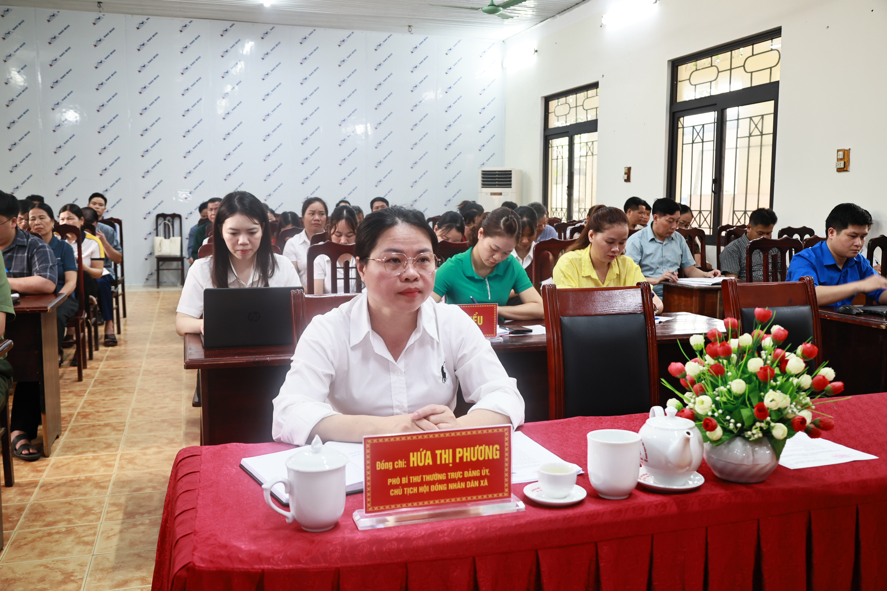 Đồng ch&iacute; Hứa Thị Phương, Ph&oacute; B&iacute; thư  Thường trực Chủ tịch HĐND x&atilde;.JPG