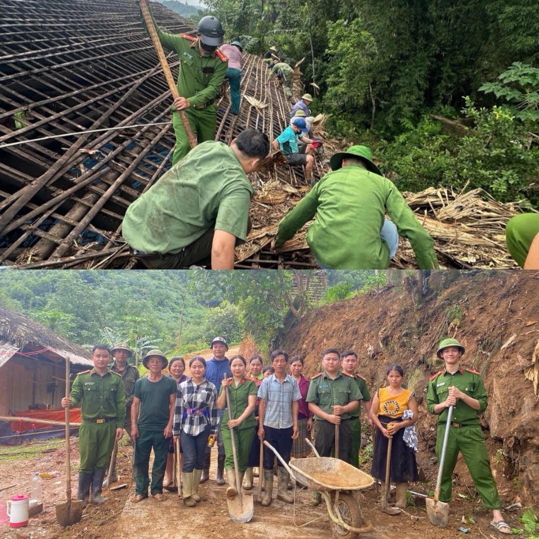 Gần dân từ những việc làm nghĩa tình – Dấu ấn người chiến sĩ Công an trong thực hiện Nghị quyết Đại hội XIV của Đảng
