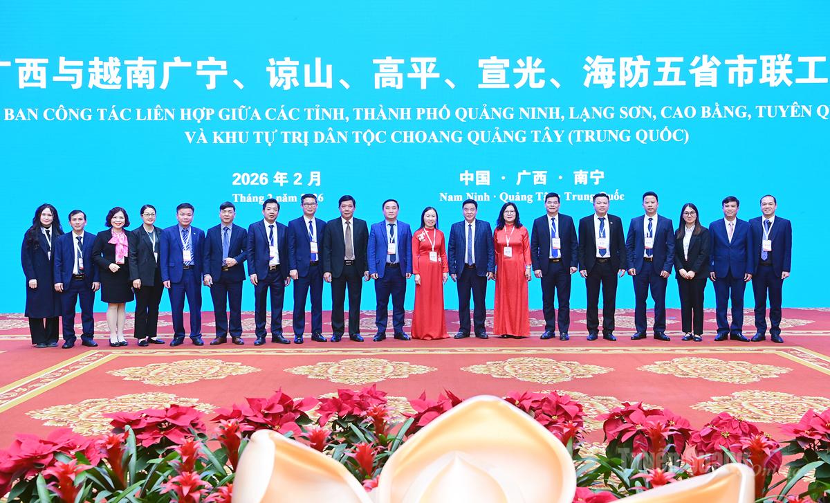 Hội nghị lần thứ 17 Ủy ban công tác liên hợp giữa 5 tỉnh, thành phố của Việt Nam và Khu tự trị dân tộc Choang Quảng Tây (Trung Quốc)