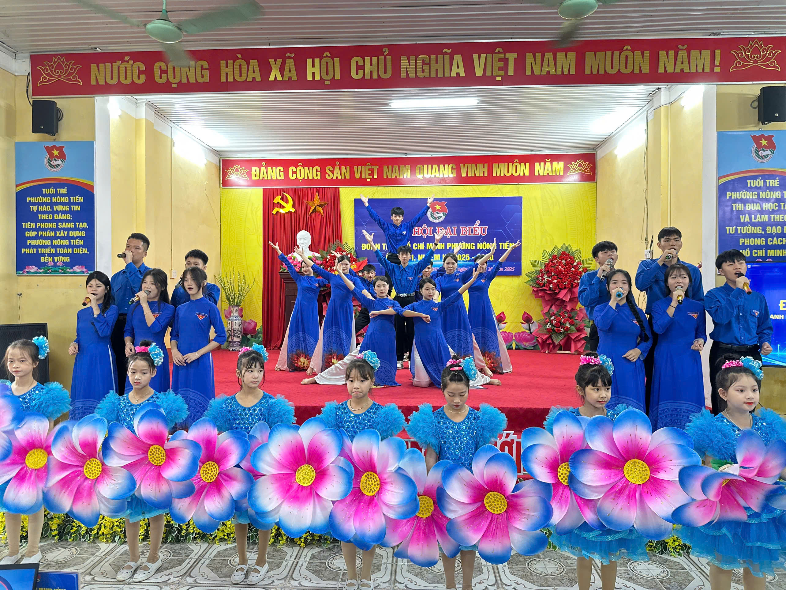 Đại hội đại biểu Đoàn TNCS Hồ Chí Minh phường Nông Tiến lần thứ I, nhiệm kỳ 2025 - 2030
