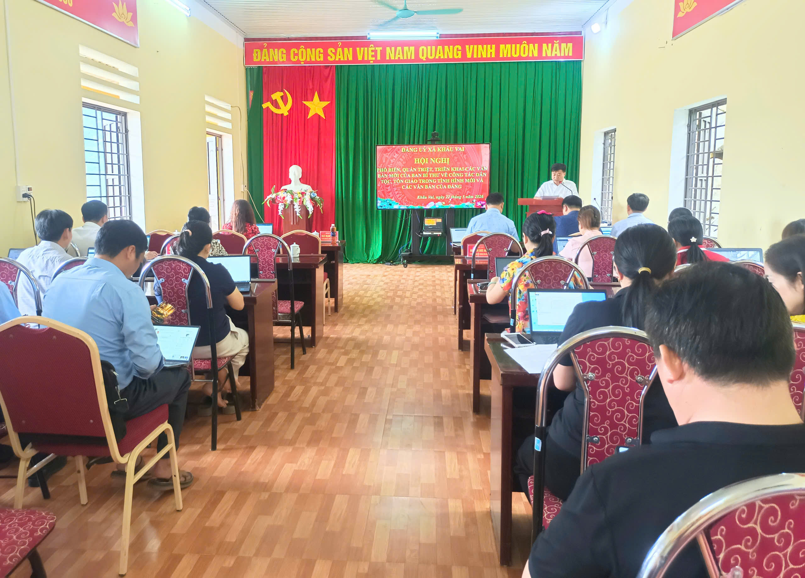Hội nghị phổ biến, quán triệt, triển khai các văn bản của Đảng