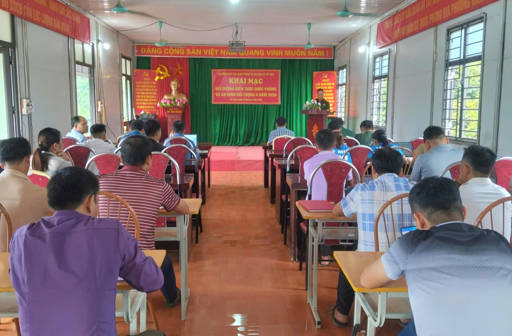 Khai mạc lớp bồi dưỡng kiến thức QP-AN đối tượng 4 năm 2026
