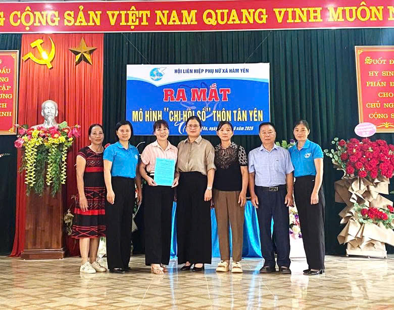 Ra mắt mô hình “Chi hội số” thực hiện phong trào “Bình dân học vụ số”