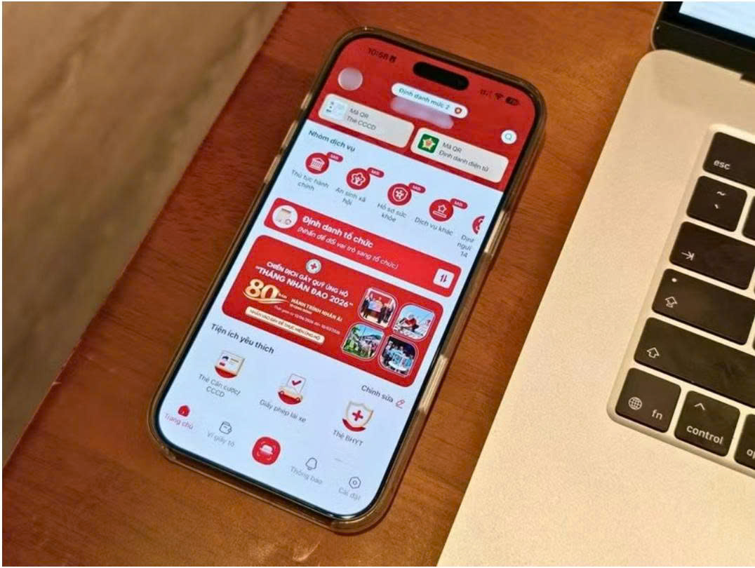 VNeID tiếp tục cập nhật nhiều tính năng mới