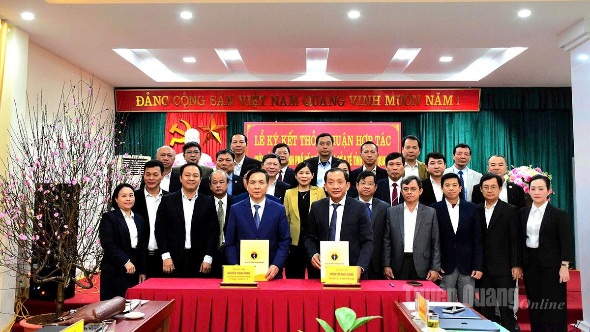 Sở Y tế Thành phố Hồ Chí Minh và Sở Y tế Tuyên Quang ký kết thoả thuận hợp tác toàn diện giai đoạn 2026-2030