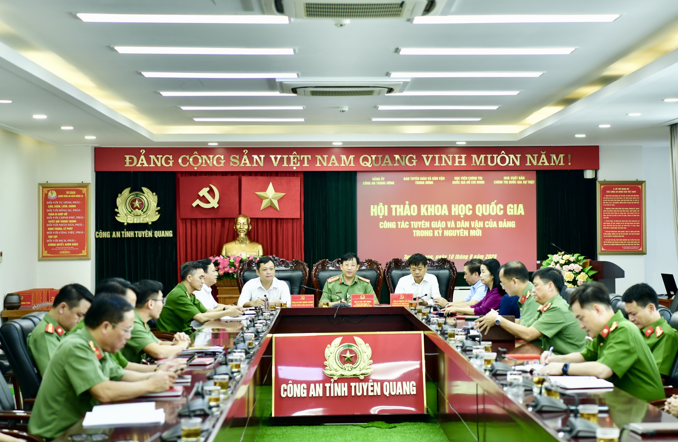 HỘI THẢO KHOA HỌC QUỐC GIA “CÔNG TÁC TUYÊN GIÁO VÀ DÂN VẬN CỦA ĐẢNG TRONG KỶ NGUYÊN MỚI”