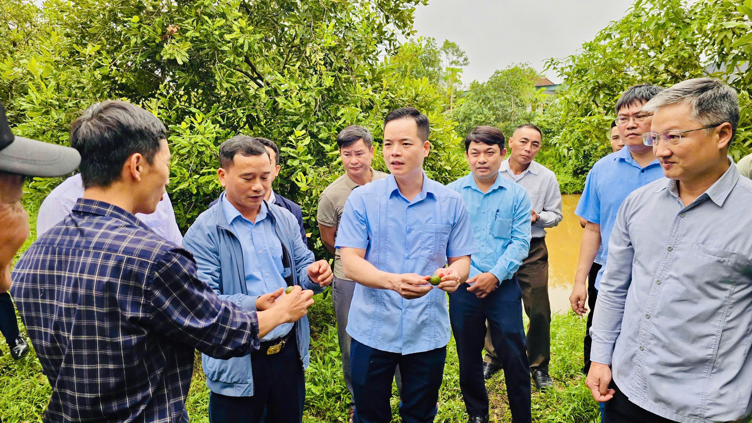 Thăm quan học tập kinh nghiệm mô hình phát triển kinh tế tại xã Thượng Ninh, tỉnh Thanh Hóa.