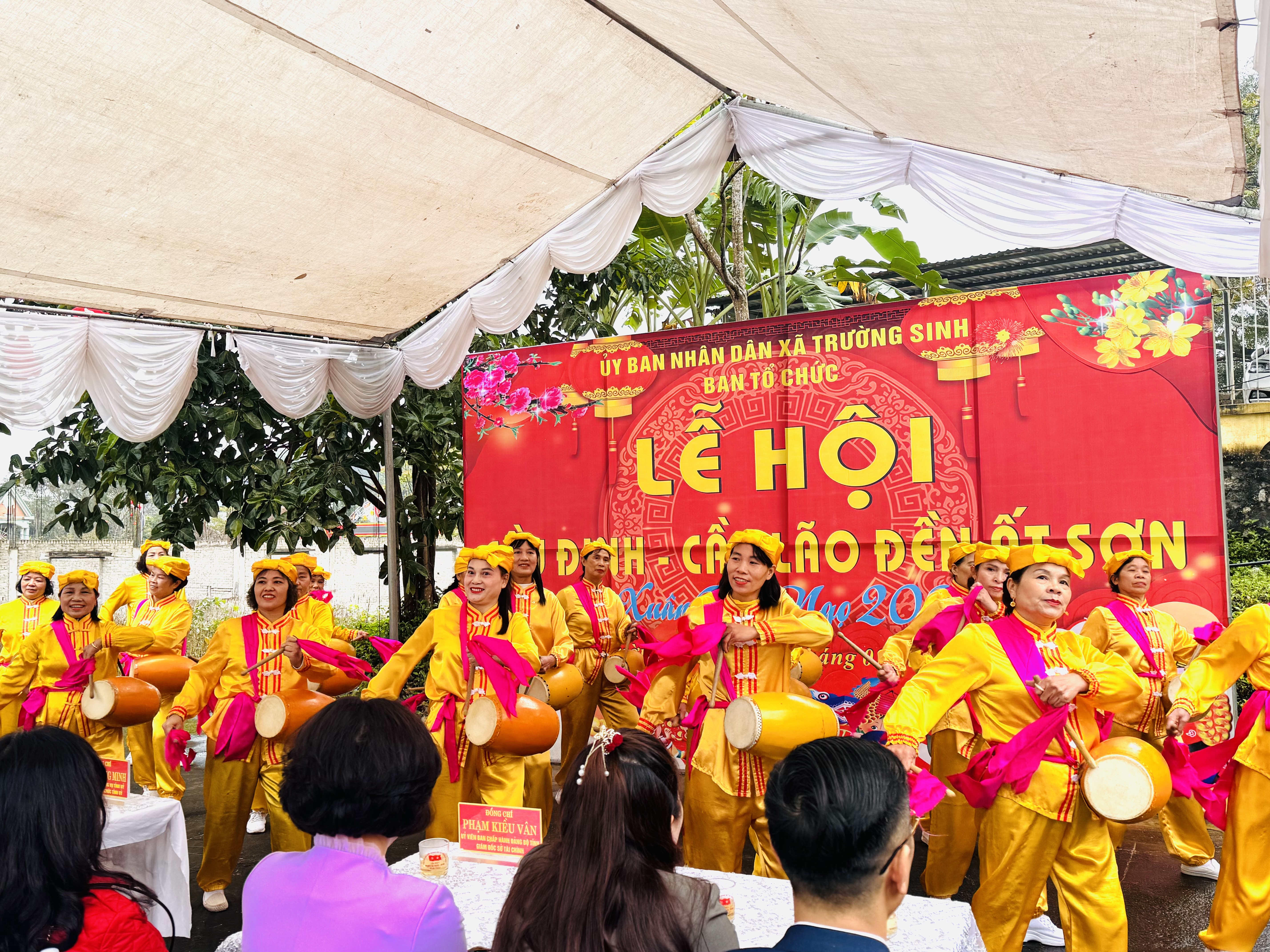 ỦY BAN NHÂN DÂN XÃ TRƯỜNG SINH TỔ CHỨC LỄ HỘI CẦU ĐINH CẦU LÃO ĐỀN ẤT SƠN NĂM 2026