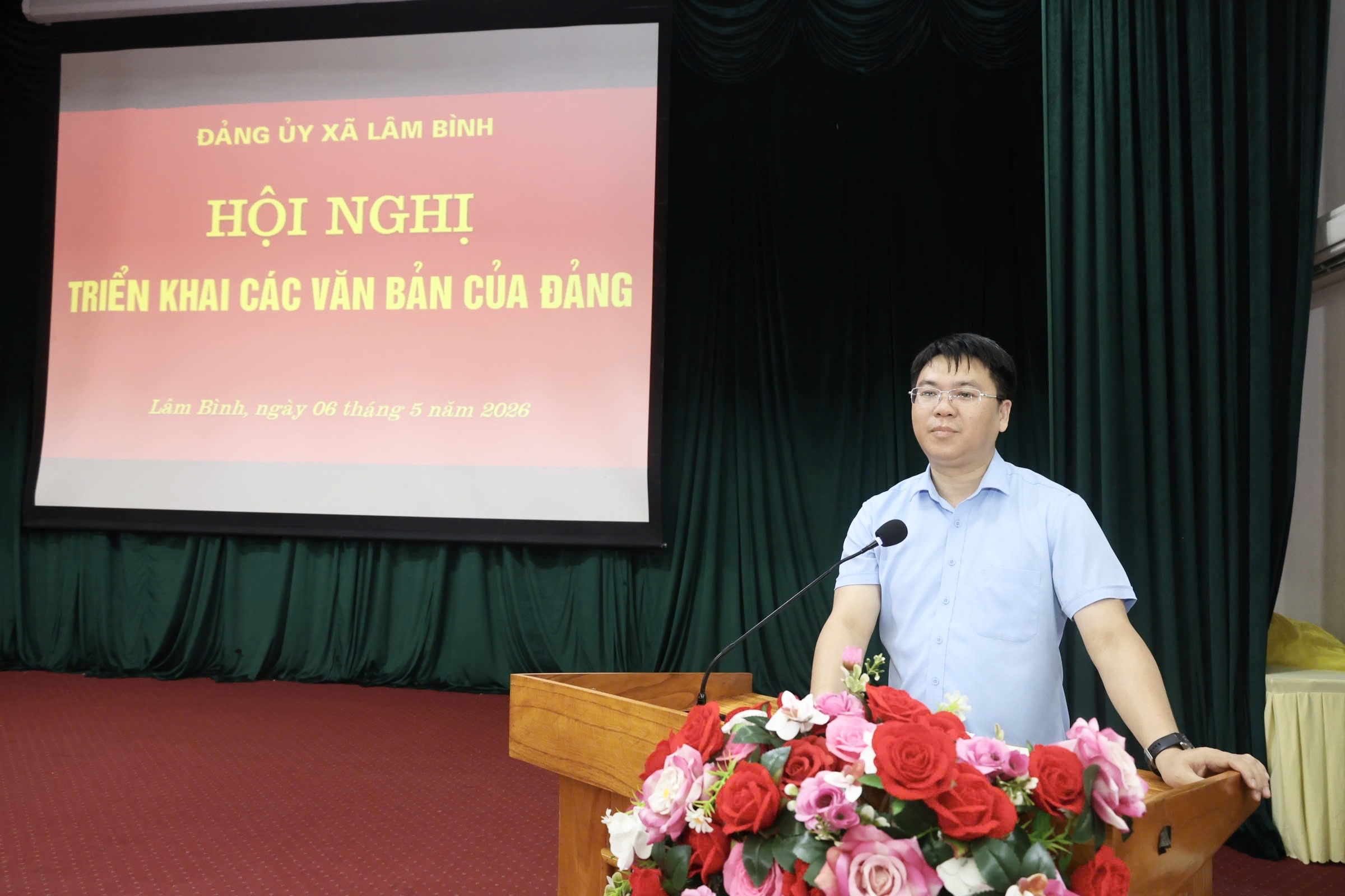 Lâm Bình triển khai quán triệt các văn bản của Đảng