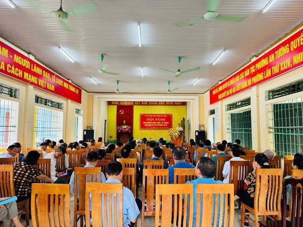 PHƯỜNG AN TƯỜNG TỔ CHỨC HỘI NGHỊ BỒI DƯỠNG NGHIỆP VỤ HÒA GIẢI Ở CƠ SỞ NĂM 2025