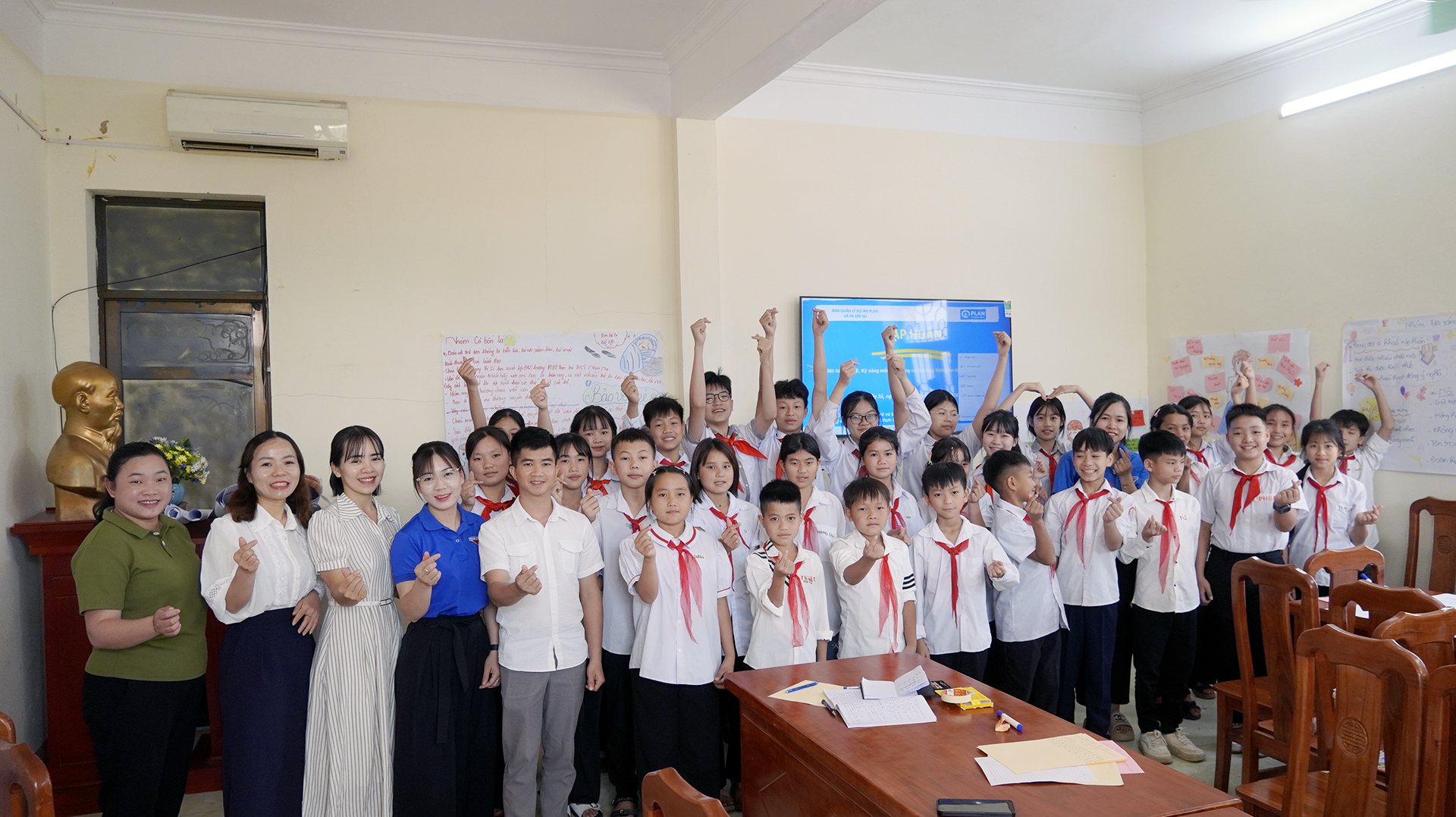 Tập huấn nâng cao năng lực cho Hội đồng Trẻ em xã Pà Vầy Sủ