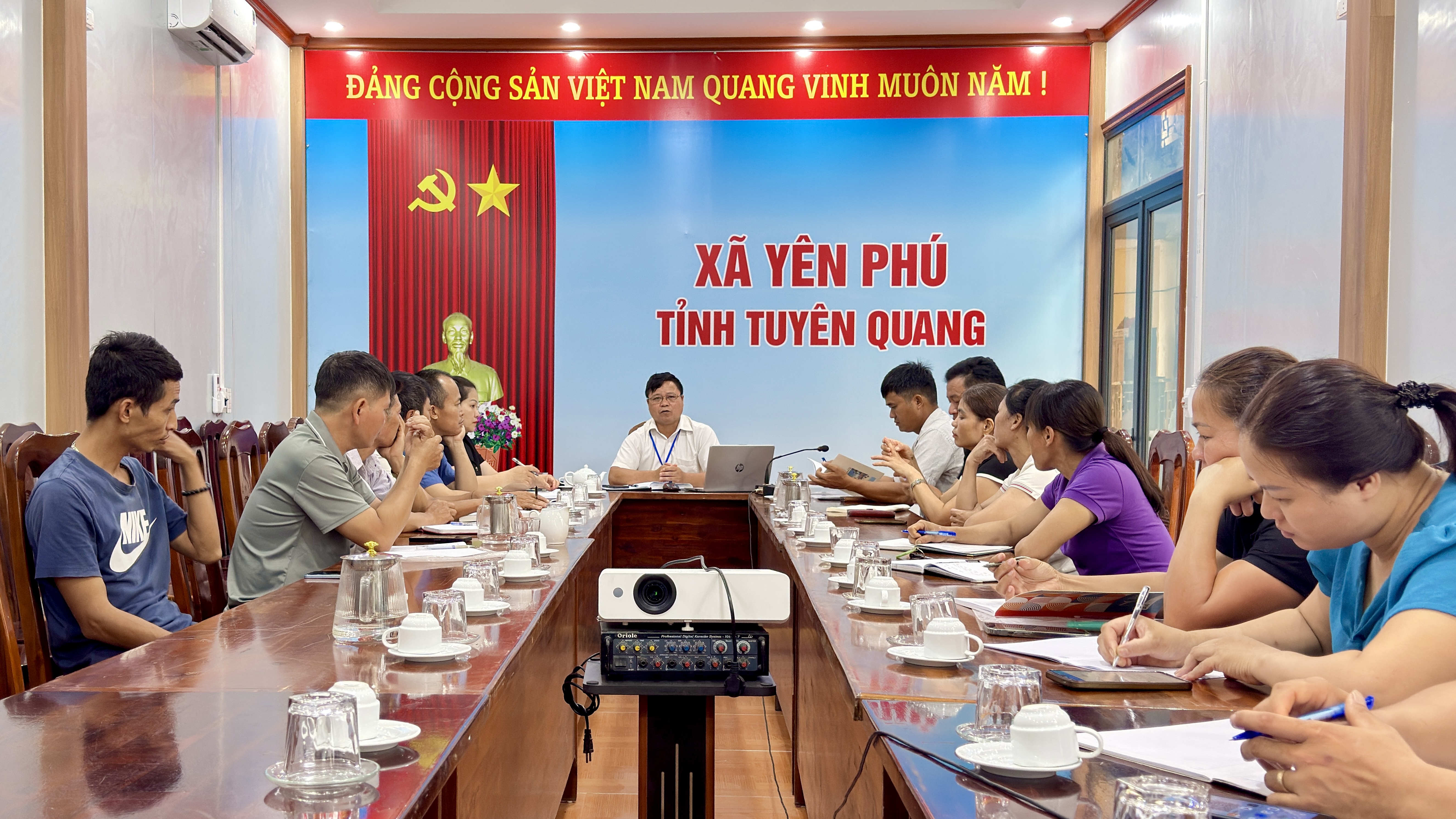 HỌP GIAO BAN CÔNG TÁC KHUYẾN NÔNG, THÚ Y VÀ MÔI TRƯỜNG