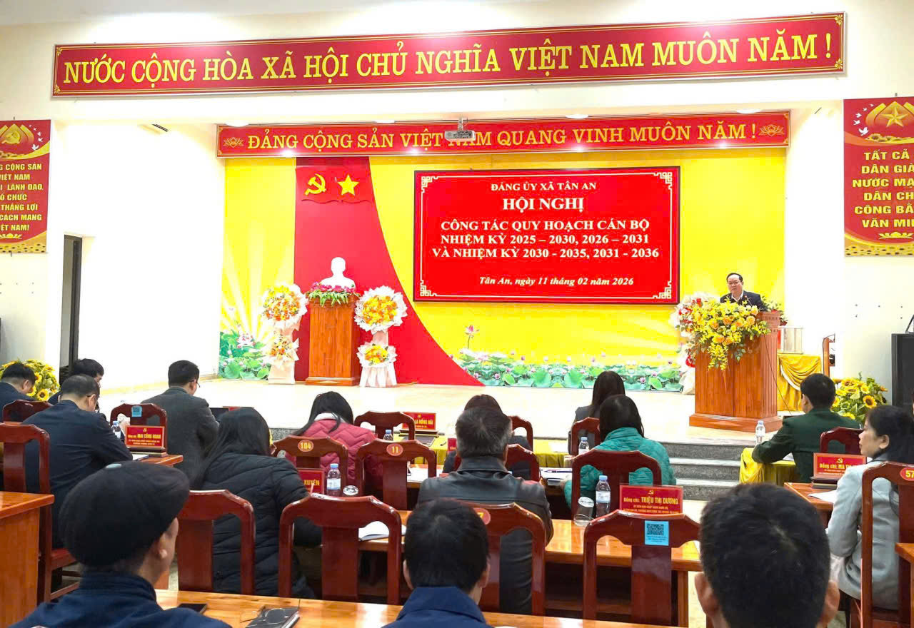 XÃ TÂN AN TRIỂN KHAI RÀ SOÁT, BỔ SUNG VÀ XÂY DỰNG QUY HOẠCH CÁN BỘ CÁC NHIỆM KỲ