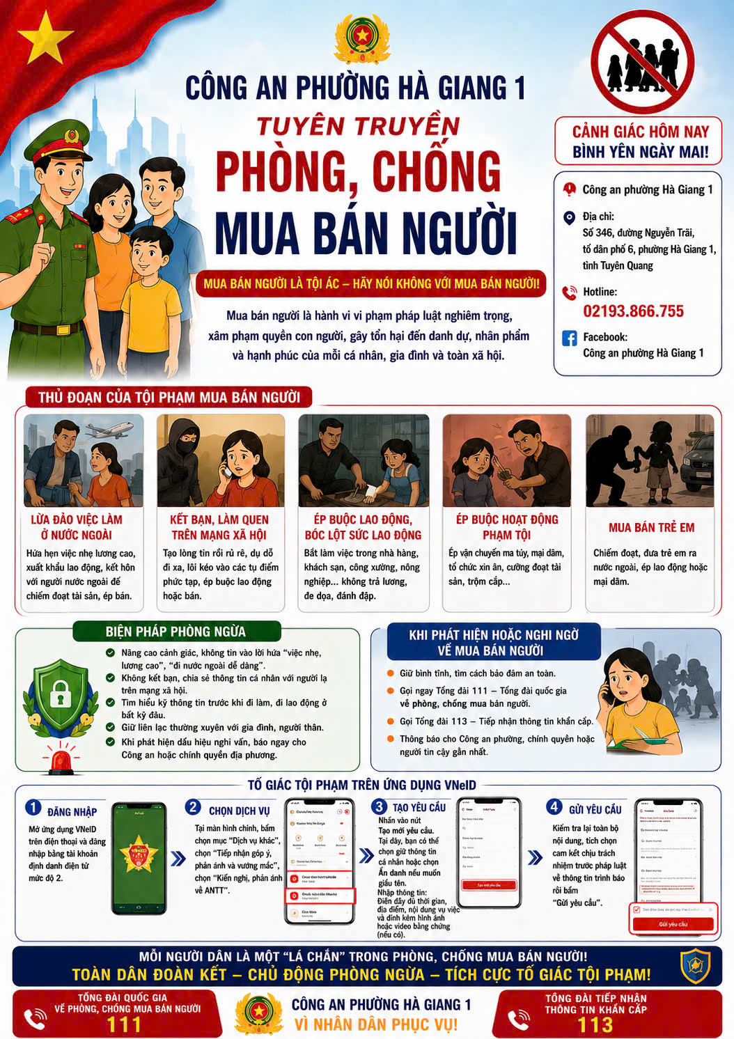 TUYÊN TRUYỀN “NGÀY THẾ GIỚI PHÒNG, CHỐNG MUA BÁN NGƯỜI” VÀ “NGÀY TOÀN DÂN PHÒNG, CHỐNG MUA BÁN NGƯỜI” (30/7)