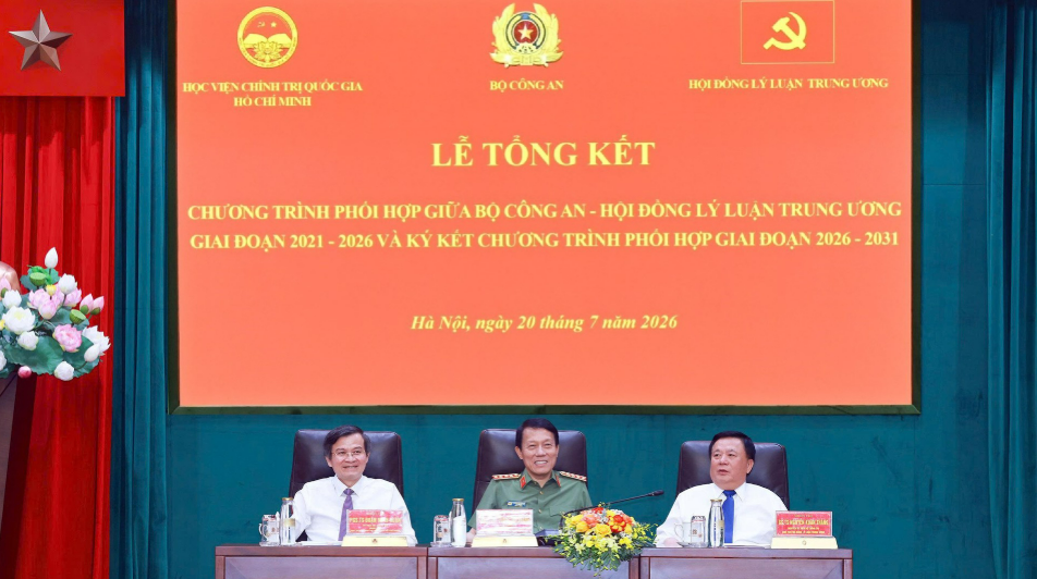 NÂNG TẦM QUAN HỆ PHỐI HỢP GIỮA BỘ CÔNG AN VÀ HỌC VIỆN CHÍNH TRỊ QUỐC GIA HỒ CHÍ MINH