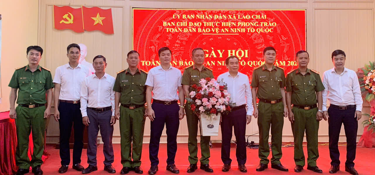 SÔI NỔI KHÍ THẾ NGÀY HỘI TOÀN DÂN BẢO VỆ AN NINH TỔ QUỐC VÀ SINH HOẠT CHÍNH TRỊ KỶ NIỆM 81 NĂM NGÀY TRUYỀN THỐNG CÔNG AN NHÂN DÂN  (19/8/1945 - 19/8/2026) TẠI XÃ LAO CHẢI