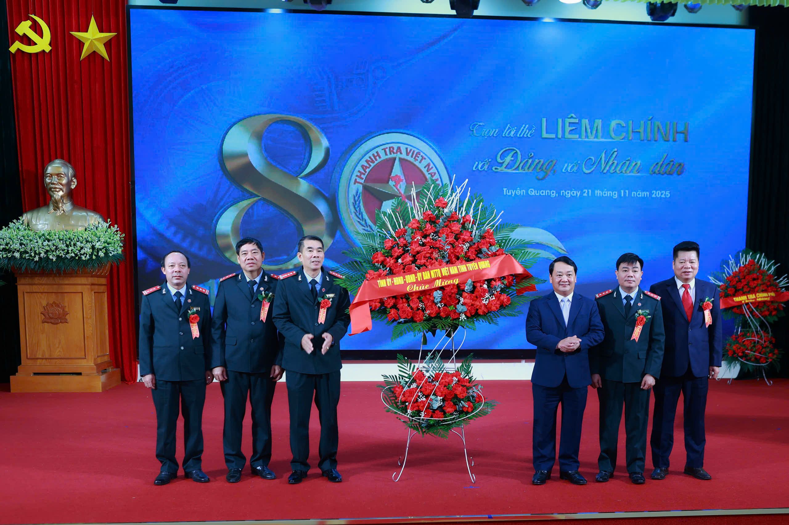 Thanh tra tỉnh Tuyên Quang tổ chức Lễ kỷ niệm 80 năm Ngày Truyền thống Thanh tra Việt Nam