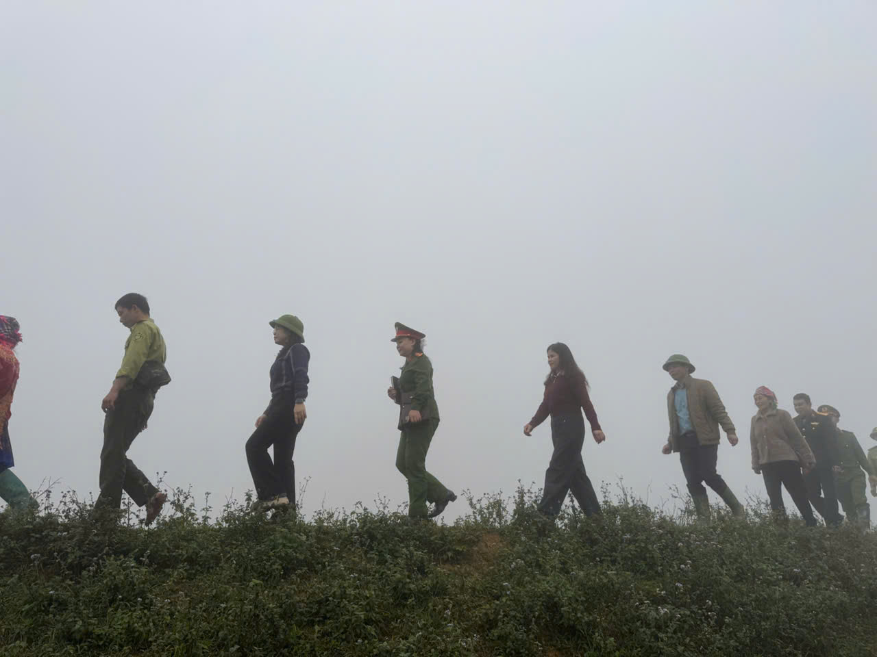 Tăng cường tuần tra, bảo vệ rừng tại khu rừng xóm Mường Đon, thôn Lâm