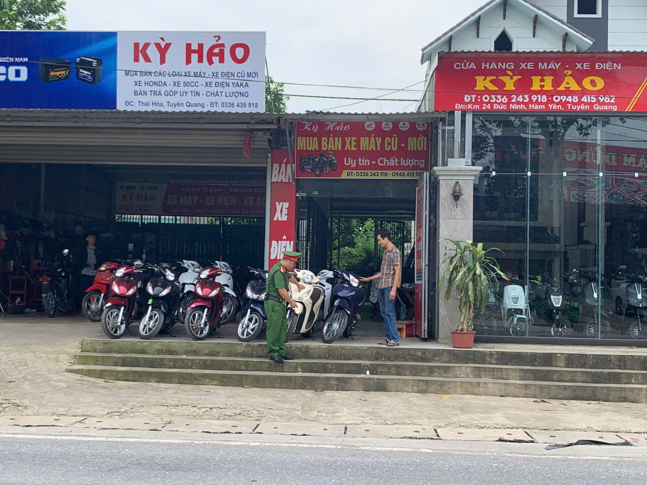 CÔNG AN XÃ THÁI HÒA TĂNG CƯỜNG TUYÊN TRUYỀN PHÒNG NGỪA VI PHẠM LIÊN QUAN ĐẾN XE ĐỘ, XE TỰ CHẾ