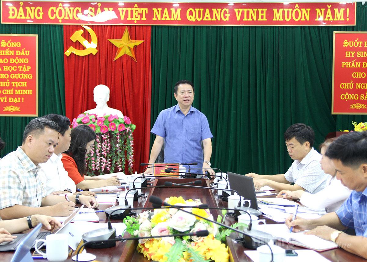 Tiểu ban Tuyên truyền, khánh tiết Đại hội đại biểu Đảng bộ tỉnh họp triển khai nhiệm vụ