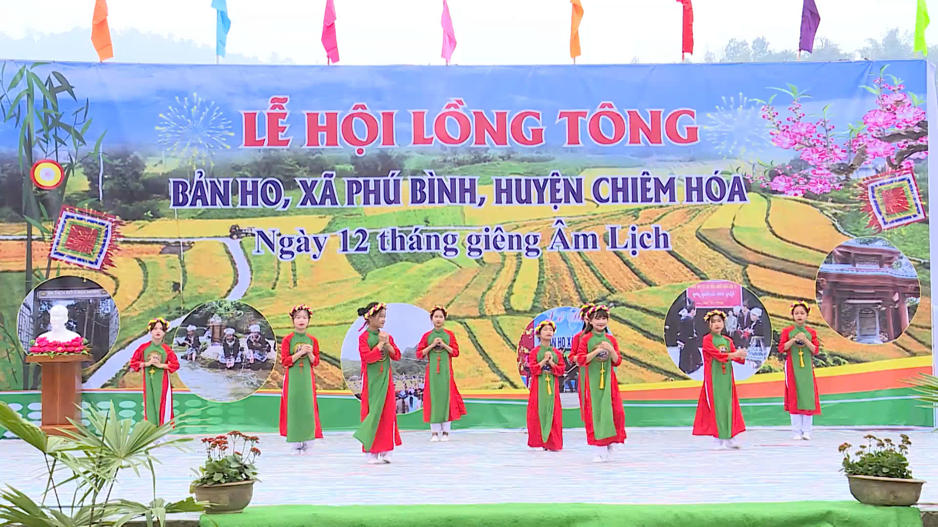 Tháng Giêng về xã Kiên Đài, tỉnh Tuyên Quang dự Lễ hội Lồng tông Bản Ho xuân Bính Ngọ năm 2026