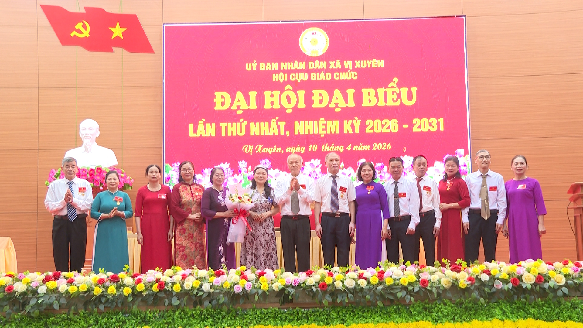 Đại hội đại biểu Hội Cựu giáo chức xã Vị Xuyên