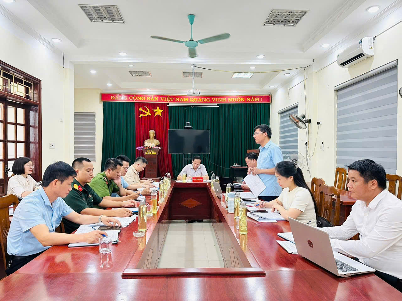 Hội nghị Ban Thường vụ Đảng ủy xã Tân Trào