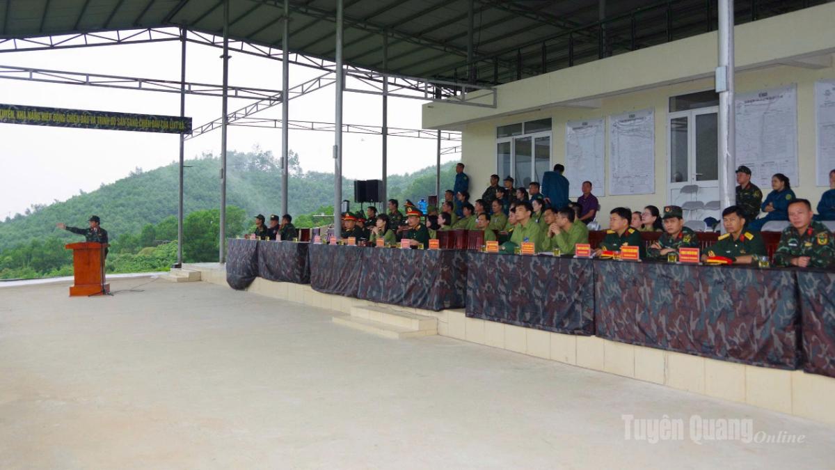 Yên Sơn luyện tập tổng hợp diễn tập tác chiến trong khu vực phòng thủ
