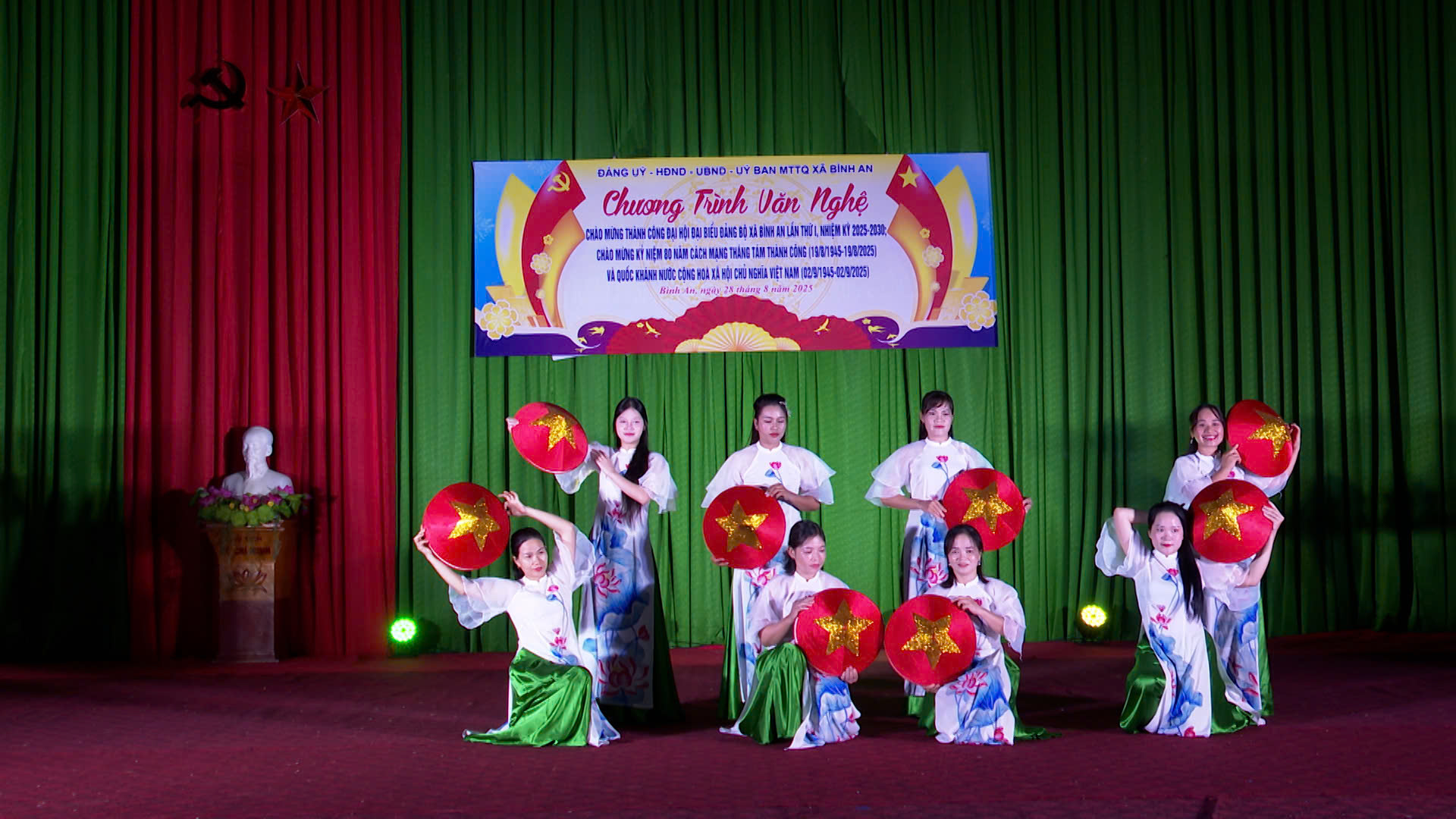 Xã Bình An tổ chức Chương trình văn nghệ Chào mừng thành công Đại hội đại biểu Đảng bộ xã lần thứ I, nhiệm kỳ 2025 – 2030
