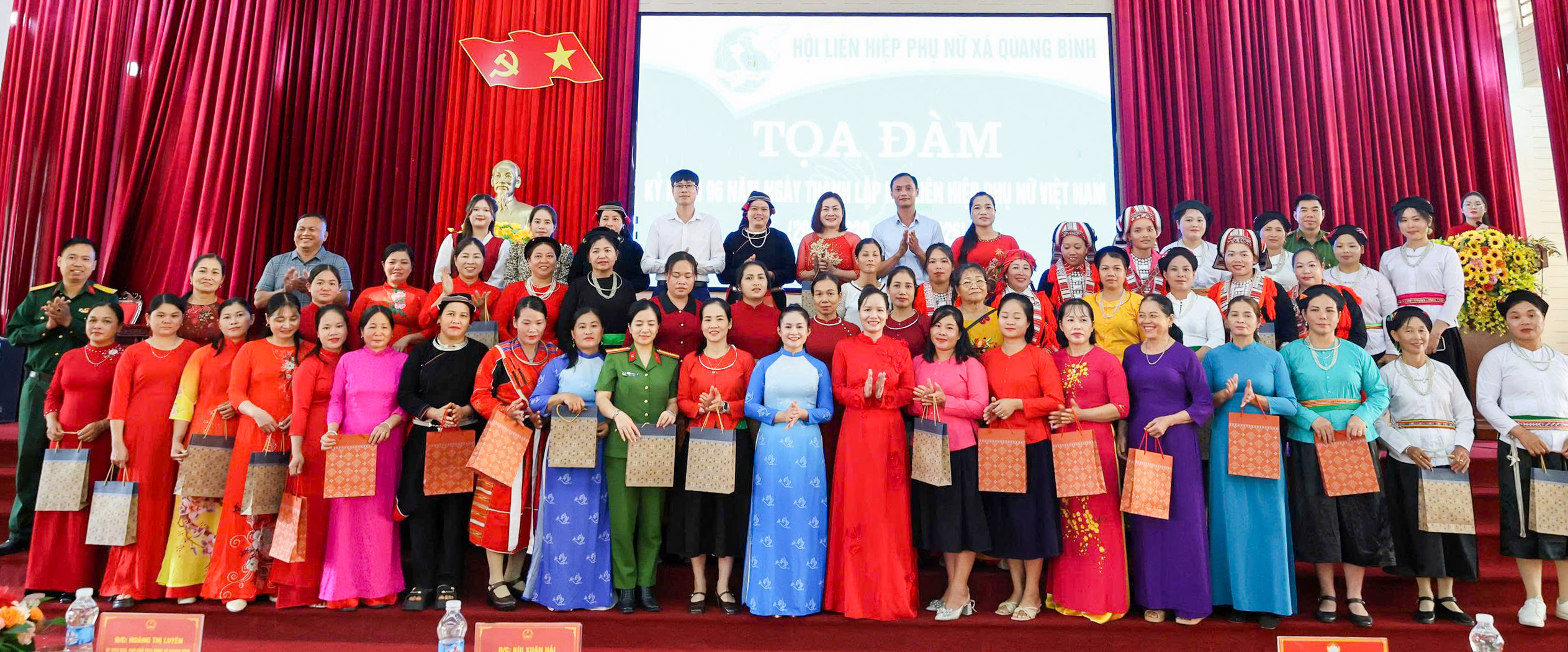 (Quang Bình – Tuyên Quang) Hội Liên hiệp Phụ nữ xã tọa đàm kỷ niệm 96 năm Ngày thành lập Hội, phát huy vai trò phụ nữ trong xây dựng quê hương