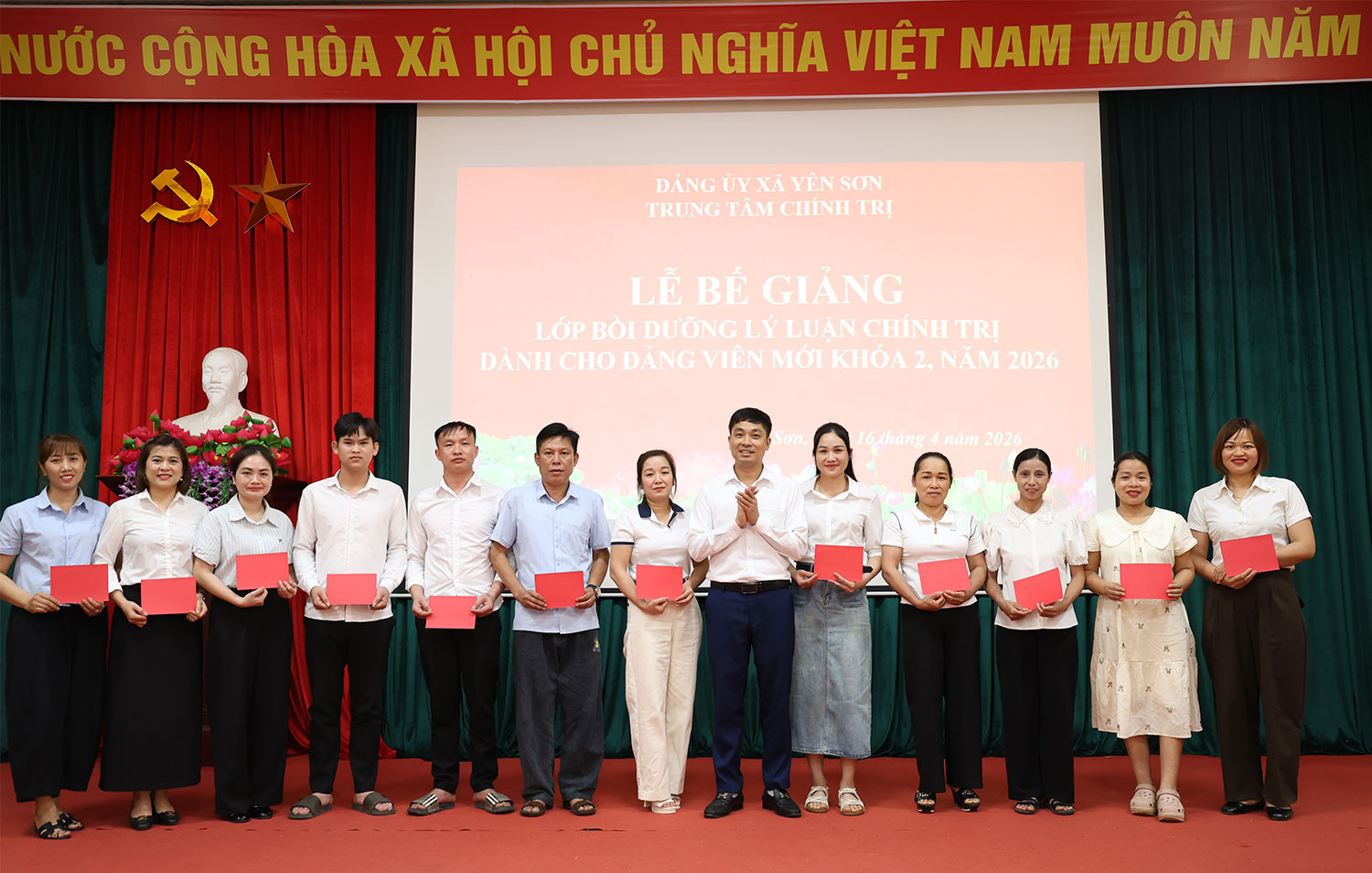 Trung tâm Chính trị Yên Sơn: Khẳng định vai trò “công việc gốc” của Đảng