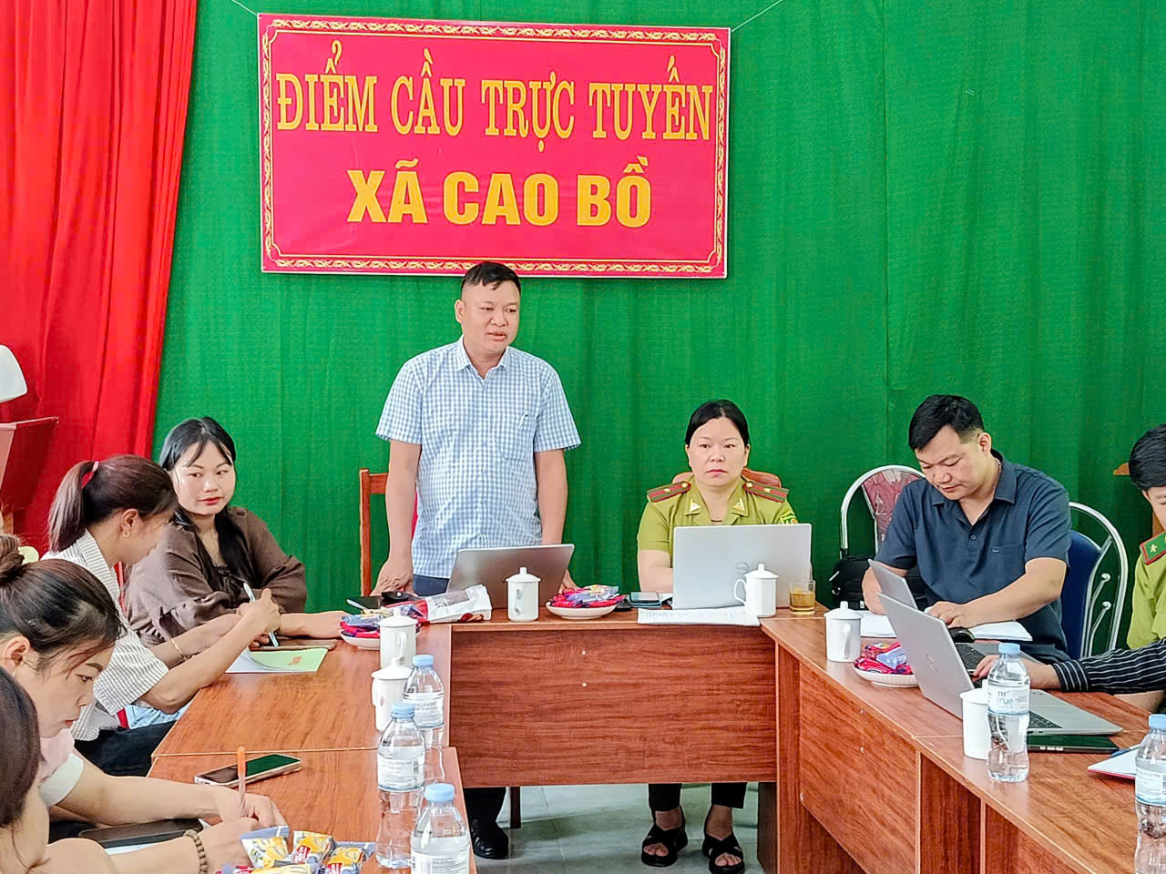 Tập huấn thành lập và vận hành Tổ tương trợ vốn thôn bản tại xã Cao Bồ thuộc Dự án C4G tỉnh Tuyên Quang
