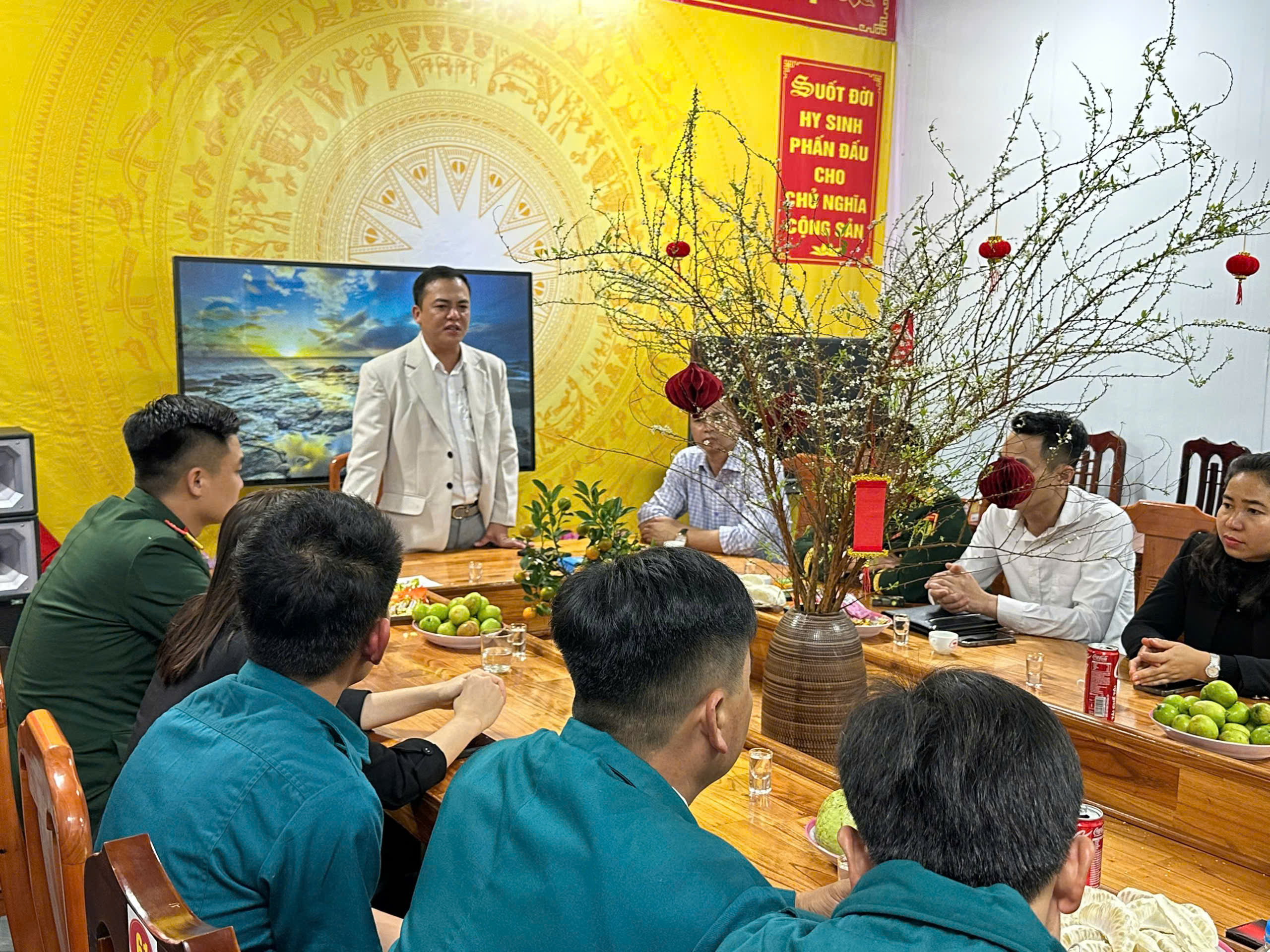 LỰC LƯỢNG VŨ TRANG XÃ TÂN MỸ: SẴN SÀNG CHO MỘT MÙA TẾT BÌNH YÊN